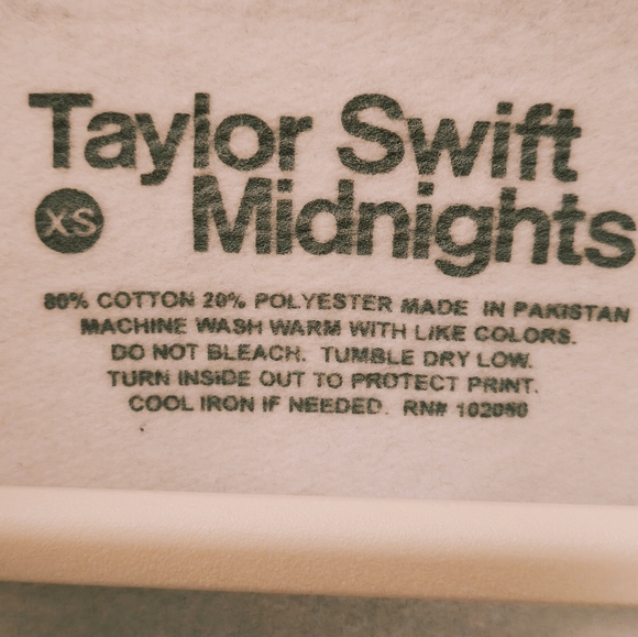 Taylor Swift Midnights Eras Crewneck Sweatshirt. - Picture 6 of 10